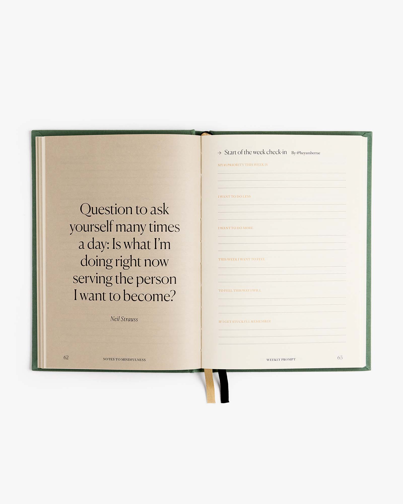 Notes to Mindfulness Journal | Sage