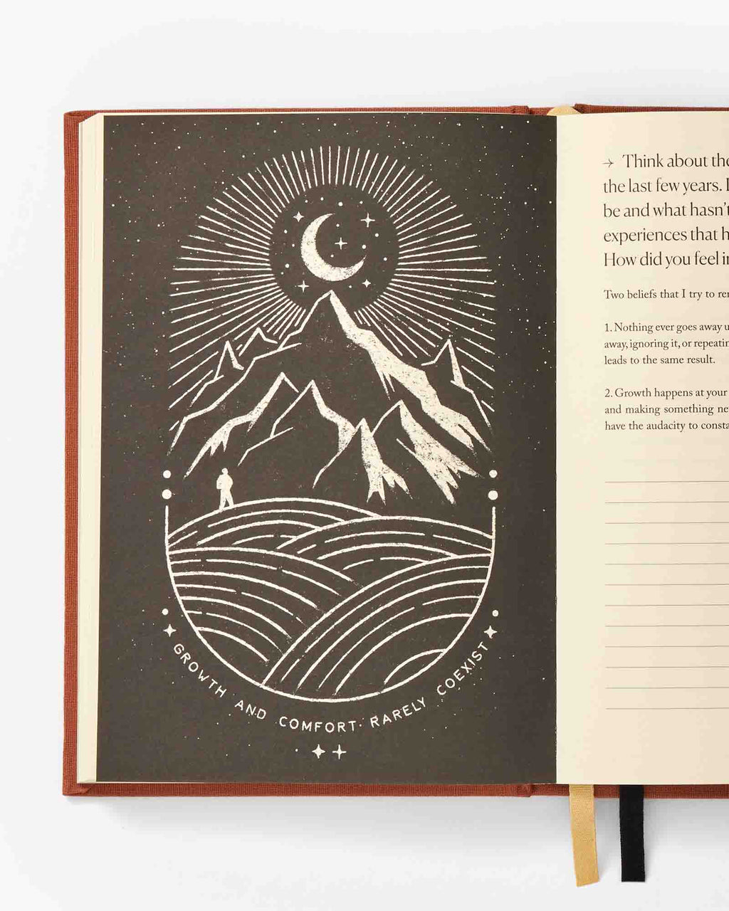 Notes to Mindfulness Journal | Sunset Orange
