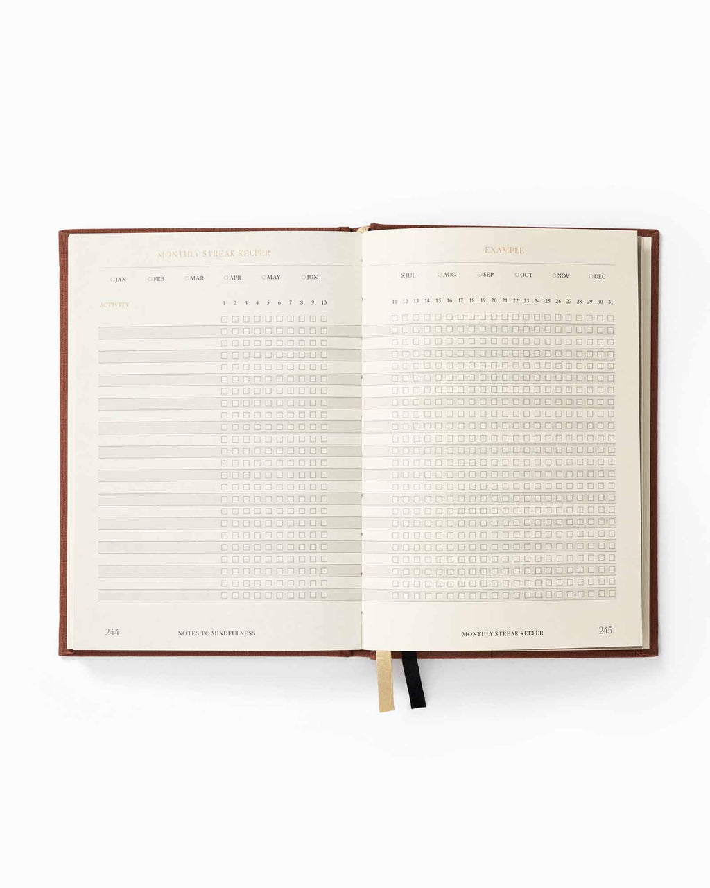 Notes to Mindfulness Journal | Sunset Orange