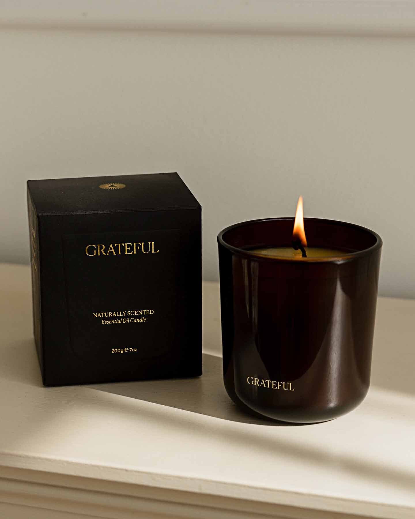 Grateful | Pure Essential Oil Aromatherapy Candle