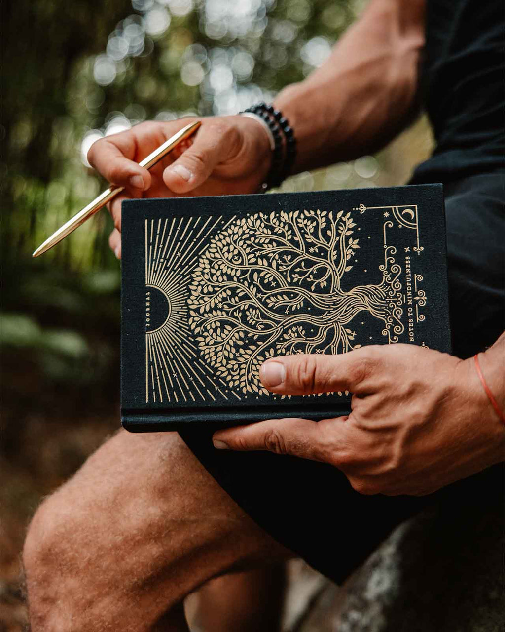 Notes to Mindfulness Journal | Stone Black