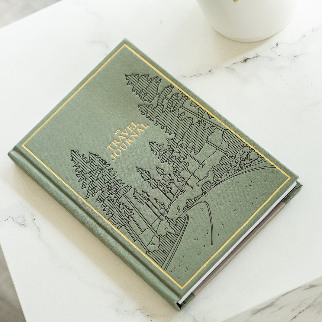 Travel Keepsake Journal | Cloth Hardcover