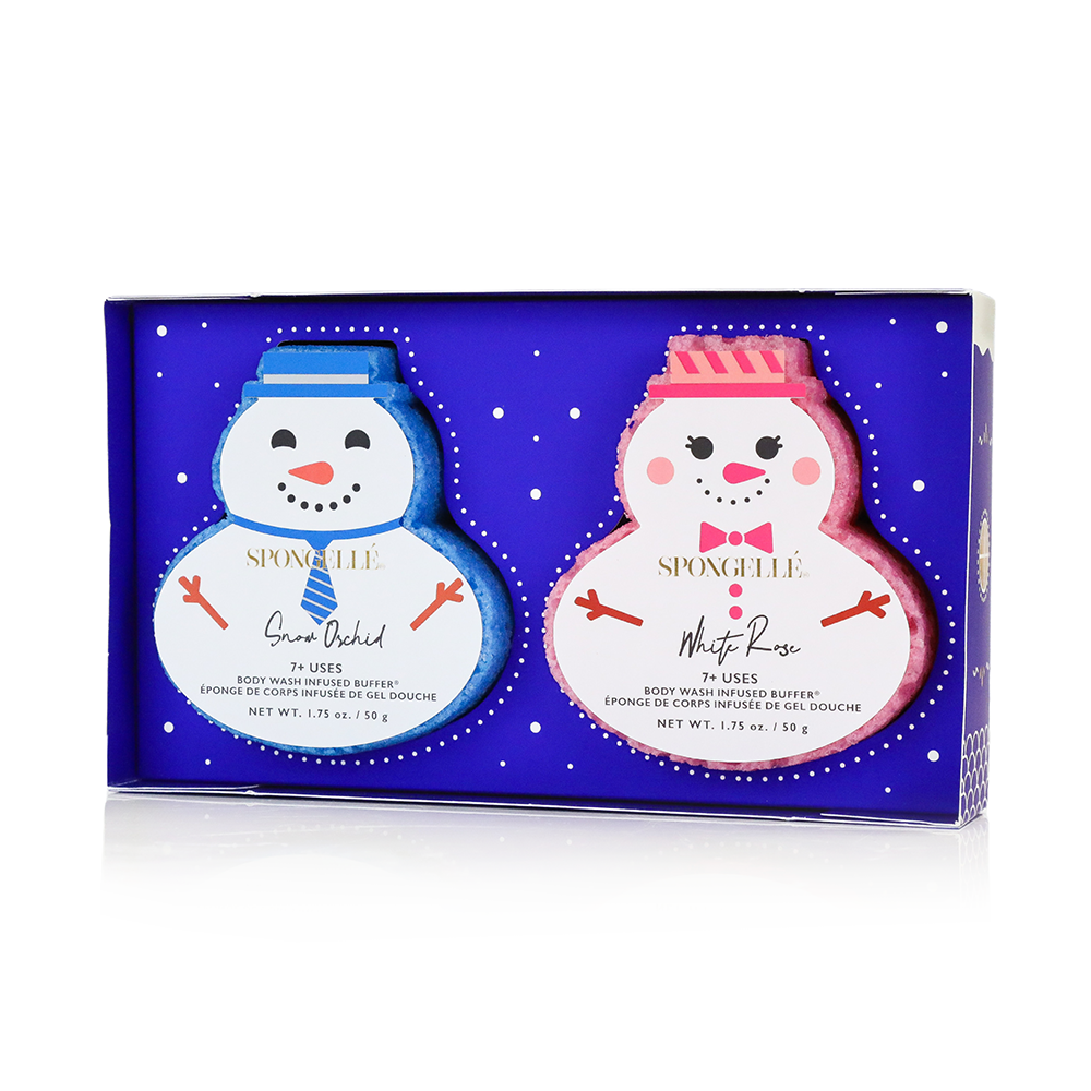 Winter Wonderland Snowman Body Buffer Gift Set
