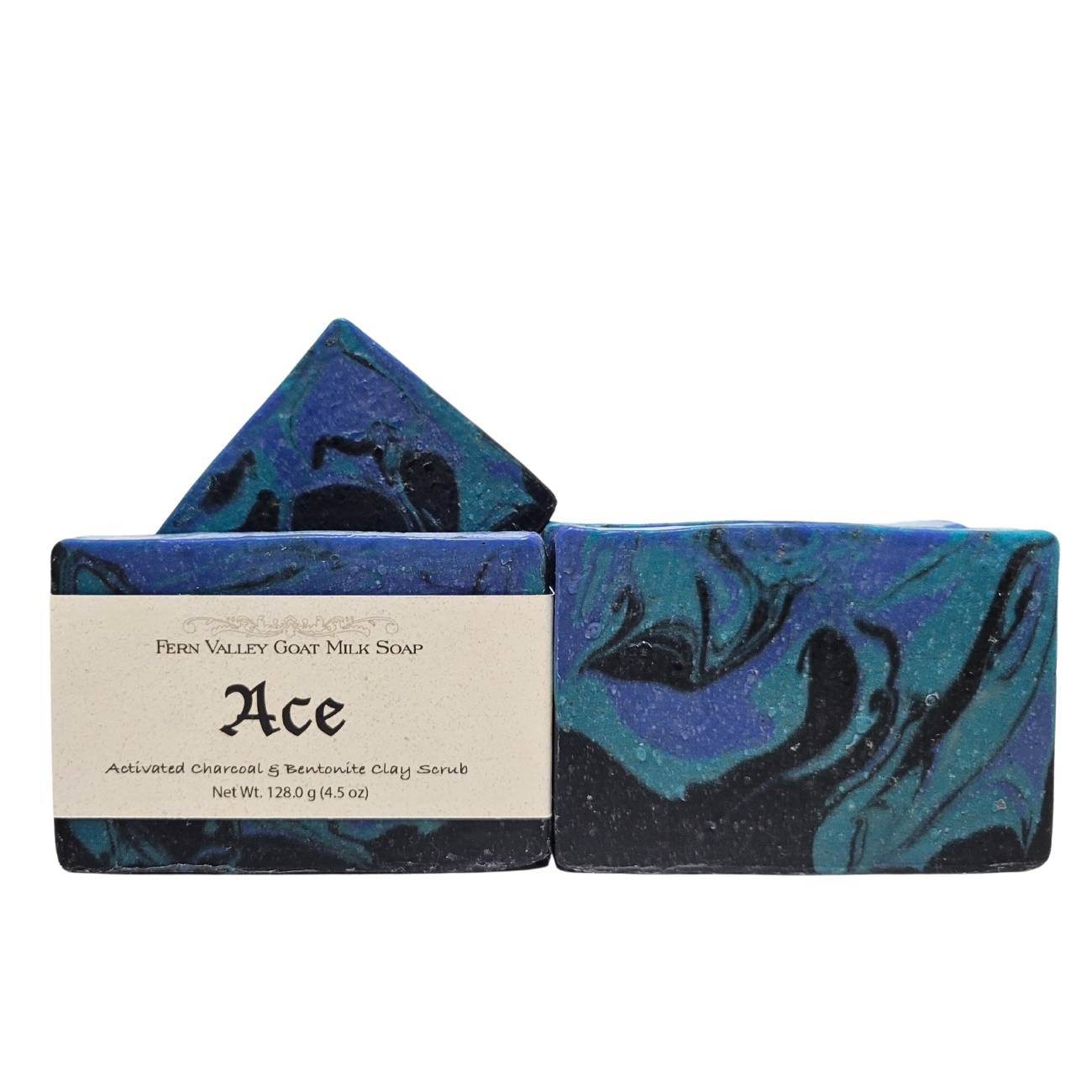 Ace | Exfoliating Goat Milk Soap Bar for Men | Woodsy Floral & Deep Clean