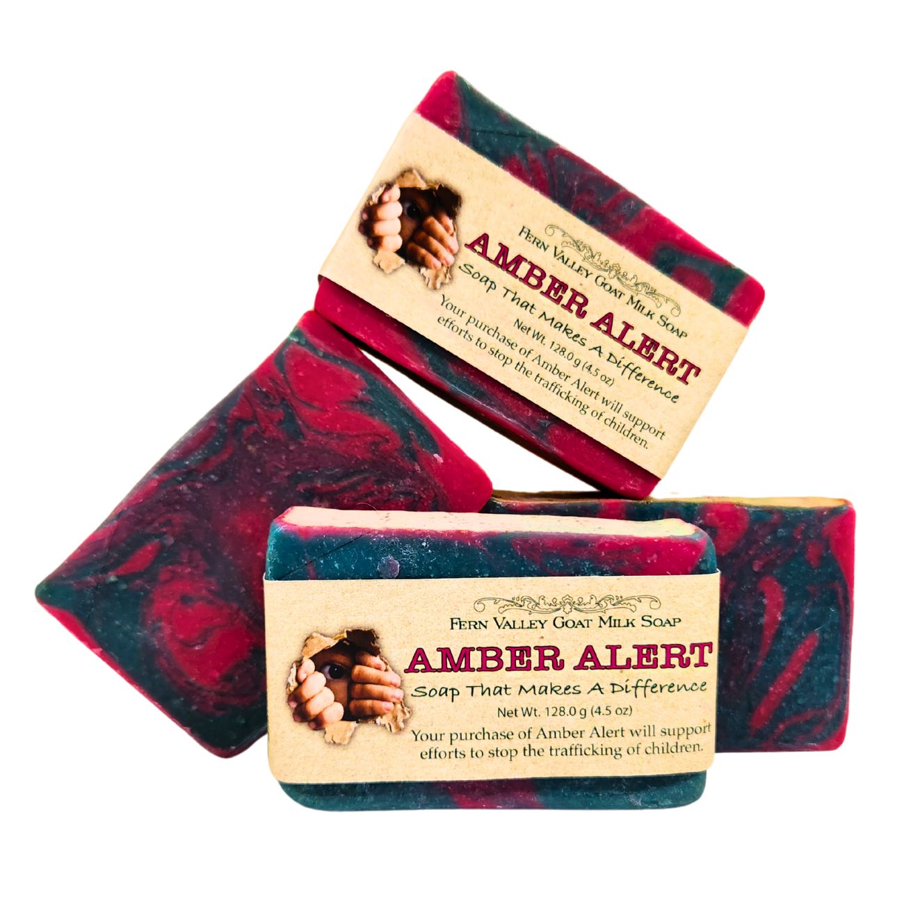 Amber Alert | Goat Milk Soap Bar | Warm Amber Scent & Gives Back