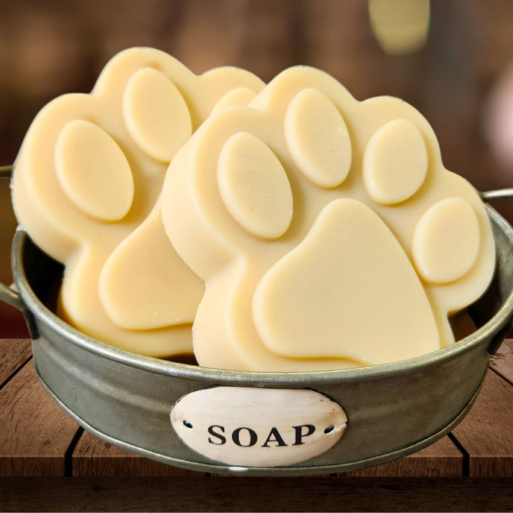 Big Paw | Goat Milk Dog Shampoo Bar | Natural Flea & Tick Repellent
