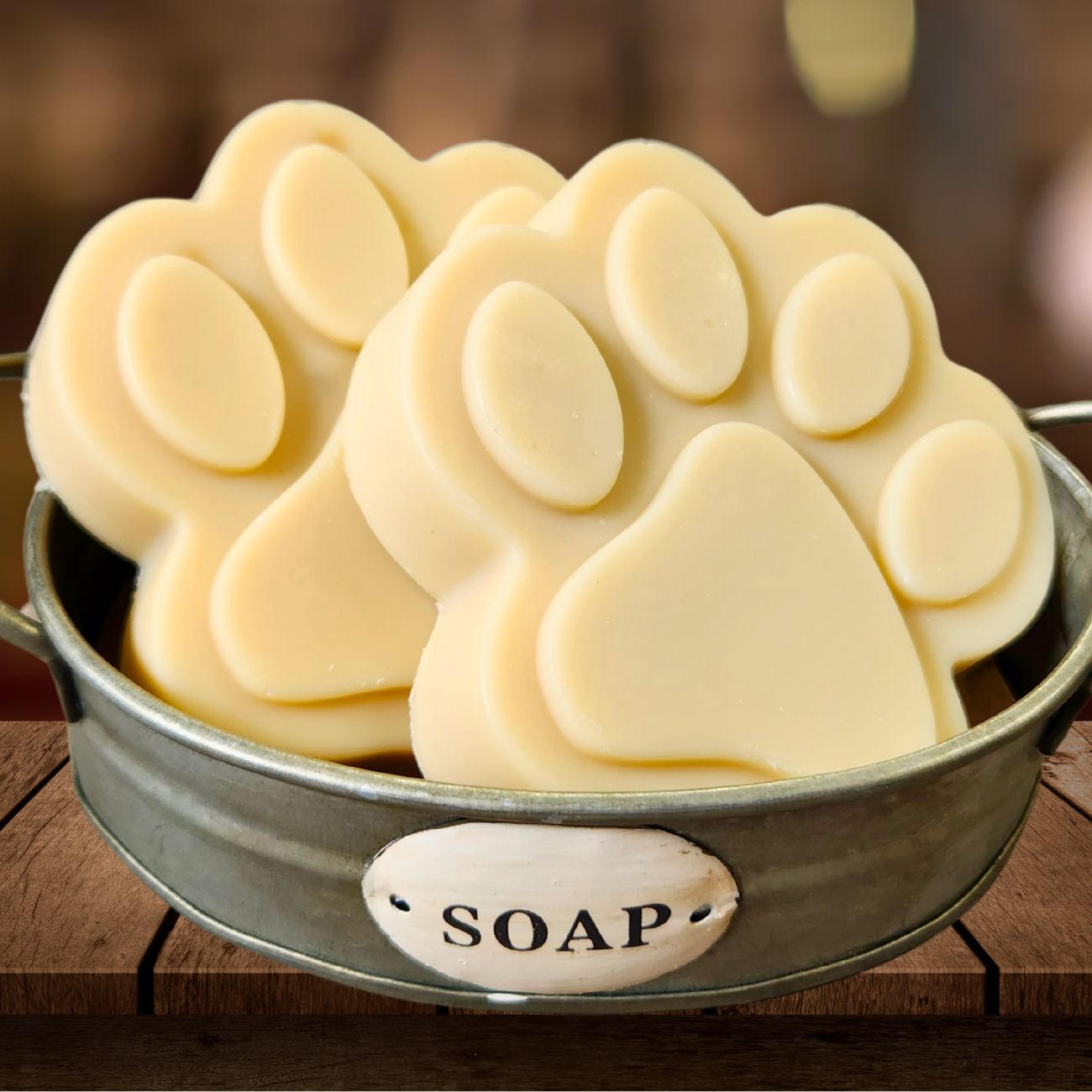 Big Paw | Goat Milk Dog Shampoo Bar | Natural Flea & Tick Repellent