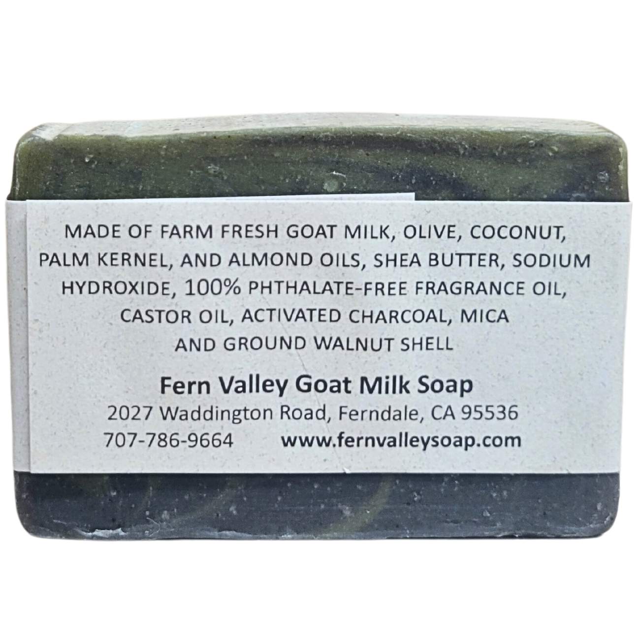 Black Jack | Exfoliating Goat Milk Soap Bar for Men | Bold & Clean