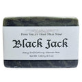 Black Jack | Exfoliating Goat Milk Soap Bar for Men | Bold & Clean