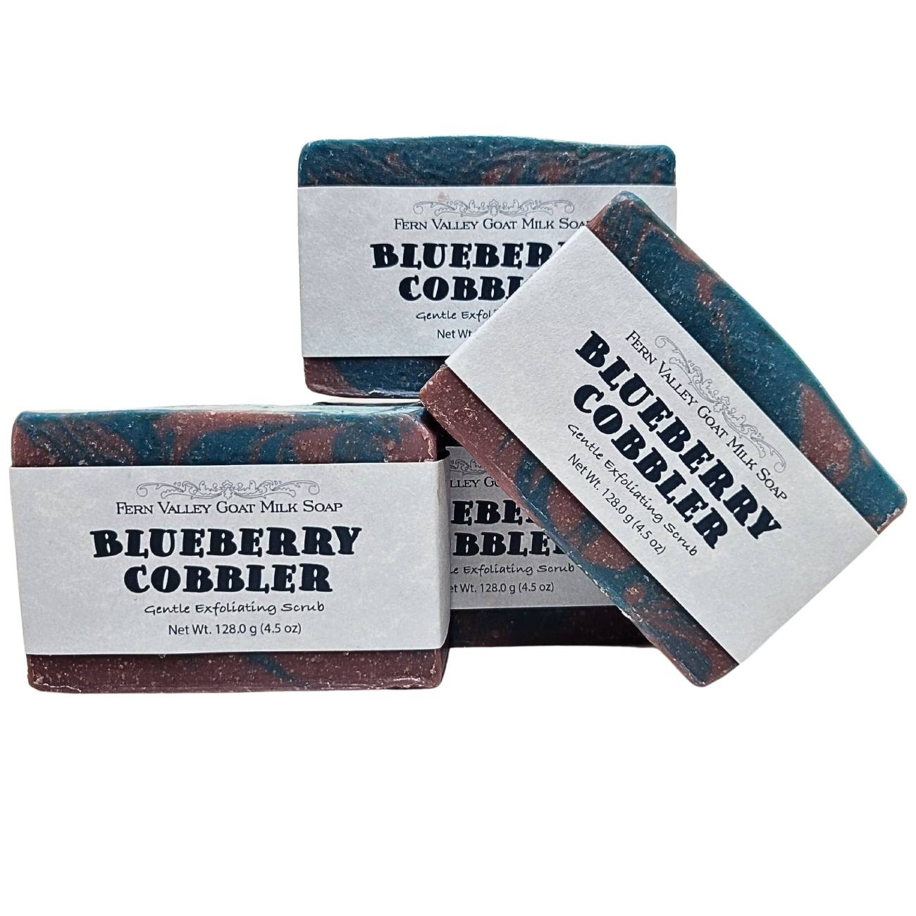 Blueberry Cobbler | Exfoliating Goat Milk Soap Bar | Tart & Bakery-Sweet