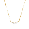 Celestial Elegance Necklace | Constellation CZ in 18K Gold