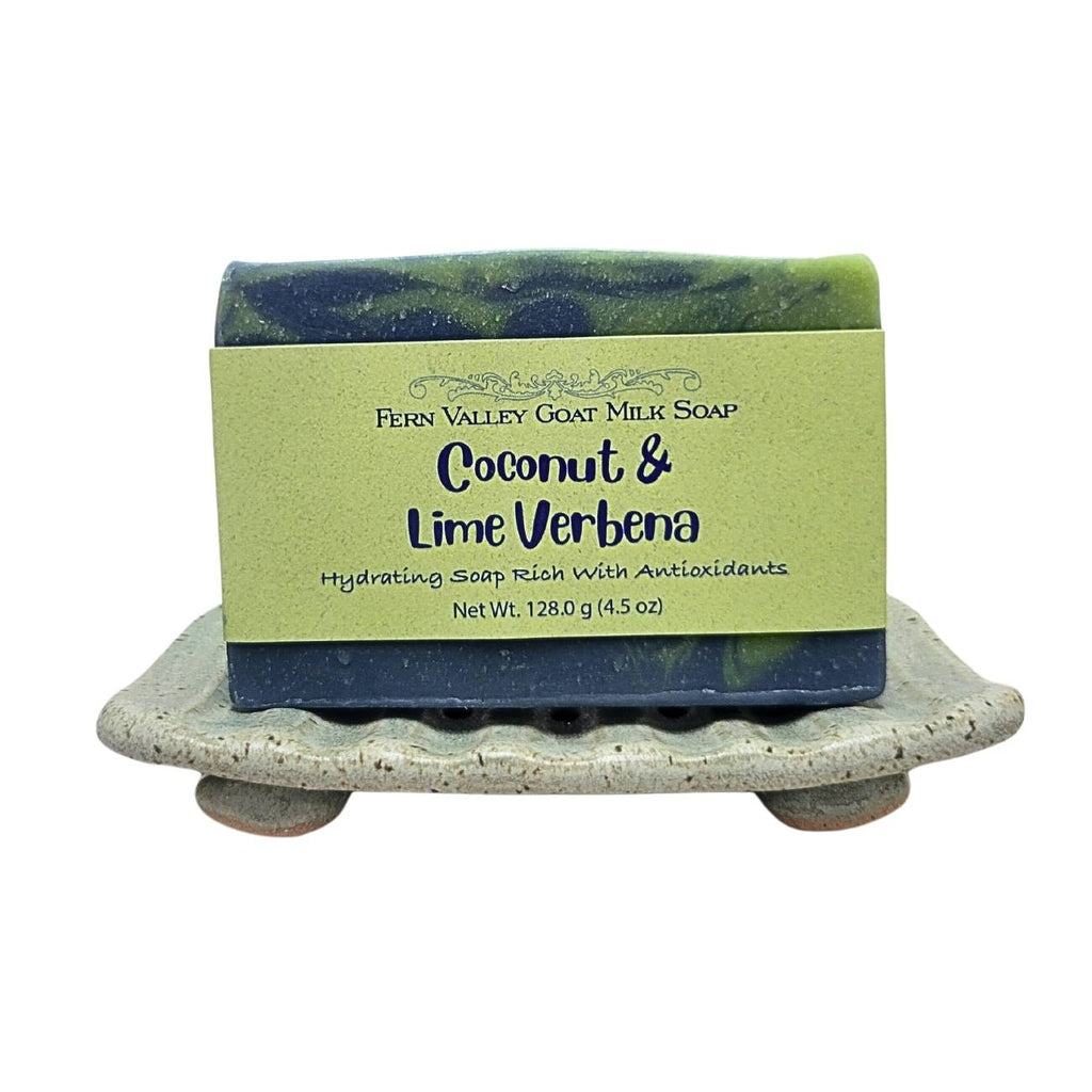 Coconut & Lime Verbena | Hydrating Goat Milk Soap Bar | Antioxidant Rich