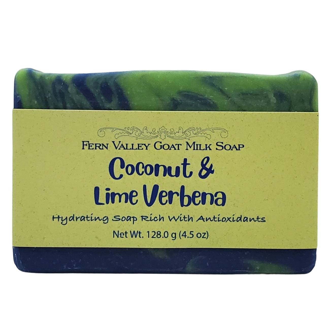 Coconut & Lime Verbena | Hydrating Goat Milk Soap Bar | Antioxidant Rich
