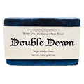 Double Down | Activated Charcoal Goat Milk Soap Bar | Earthy Forest Scent
