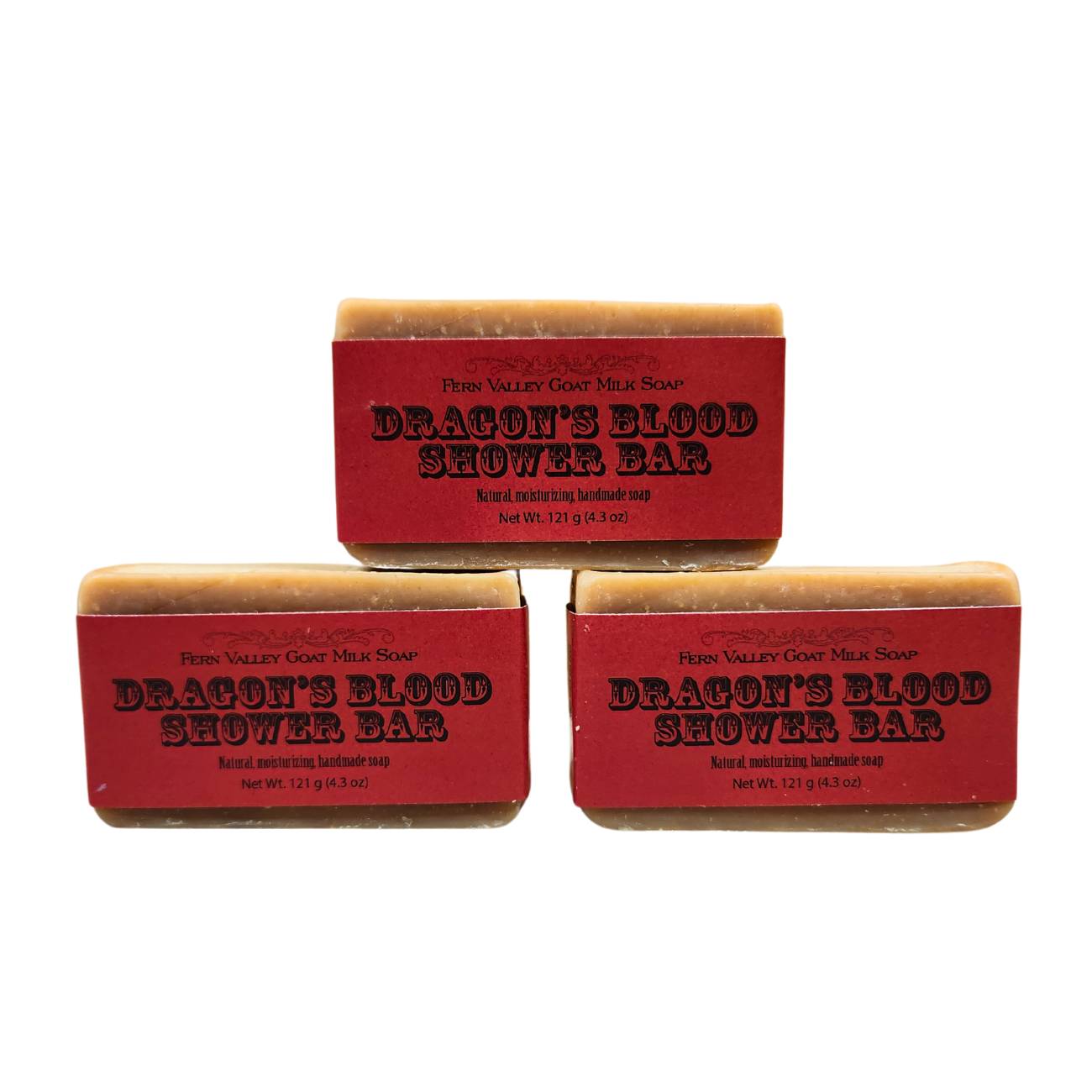 Dragon's Blood | Goat Milk Shower Bar | Rich & Alluring Scent