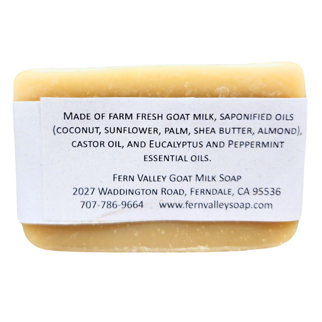 Eucalyptus & Peppermint | All Natural Goat Milk Soap Bar | Energizing