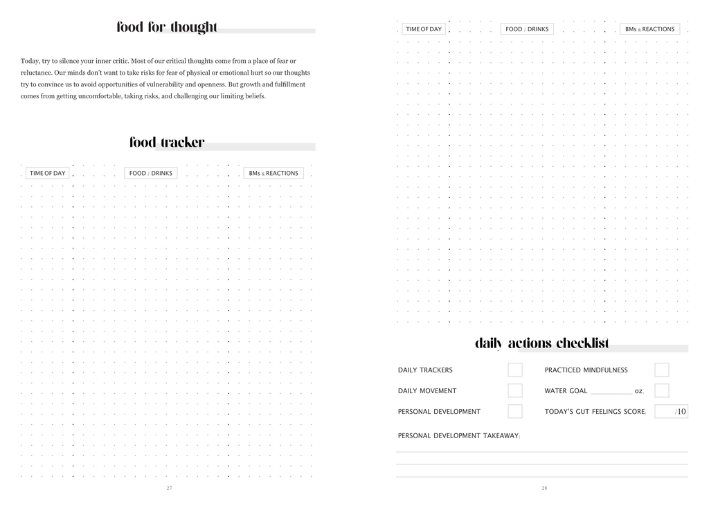 Four-Week Wellness & Mindfulness Journal