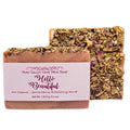 Hello Beautiful | AM Cleanse Goat Milk Soap Bar | Rose & Citrus Face Cleanser