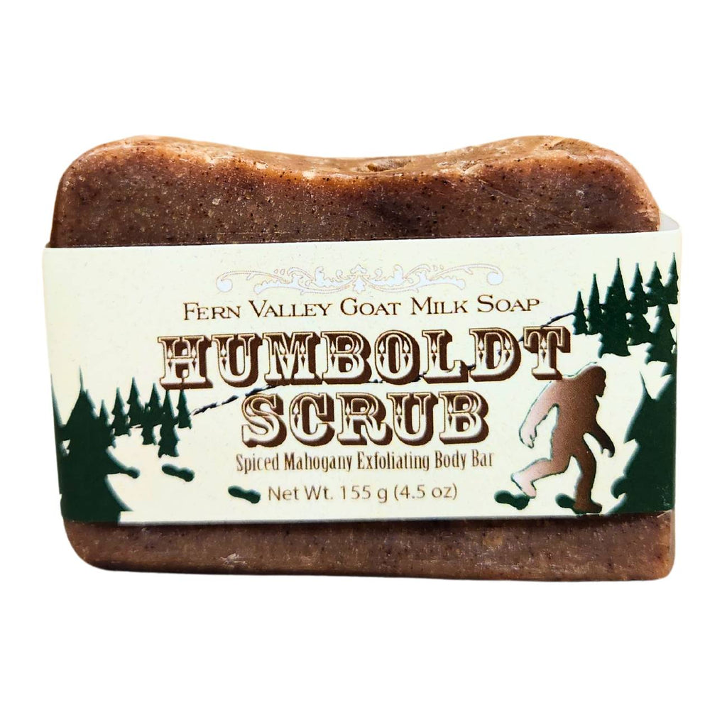 Humboldt Scrub | Exfoliating Goat Milk Body Bar | Woodsy & Dermatologist Recommended