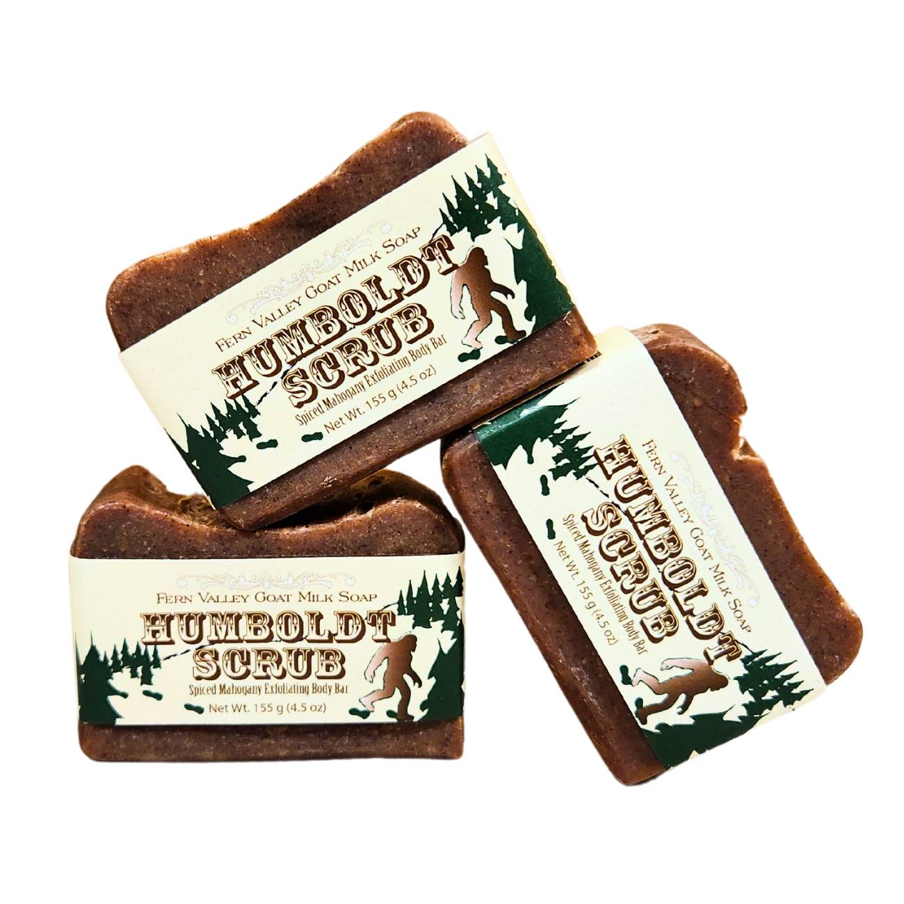 Humboldt Scrub | Exfoliating Goat Milk Body Bar | Woodsy & Dermatologist Recommended