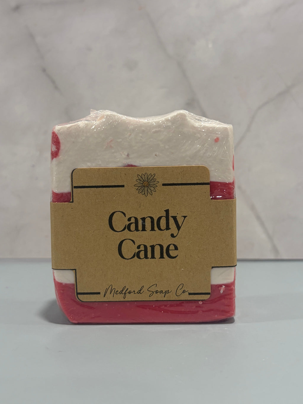 Candy Cane Peppermint Bar Soap