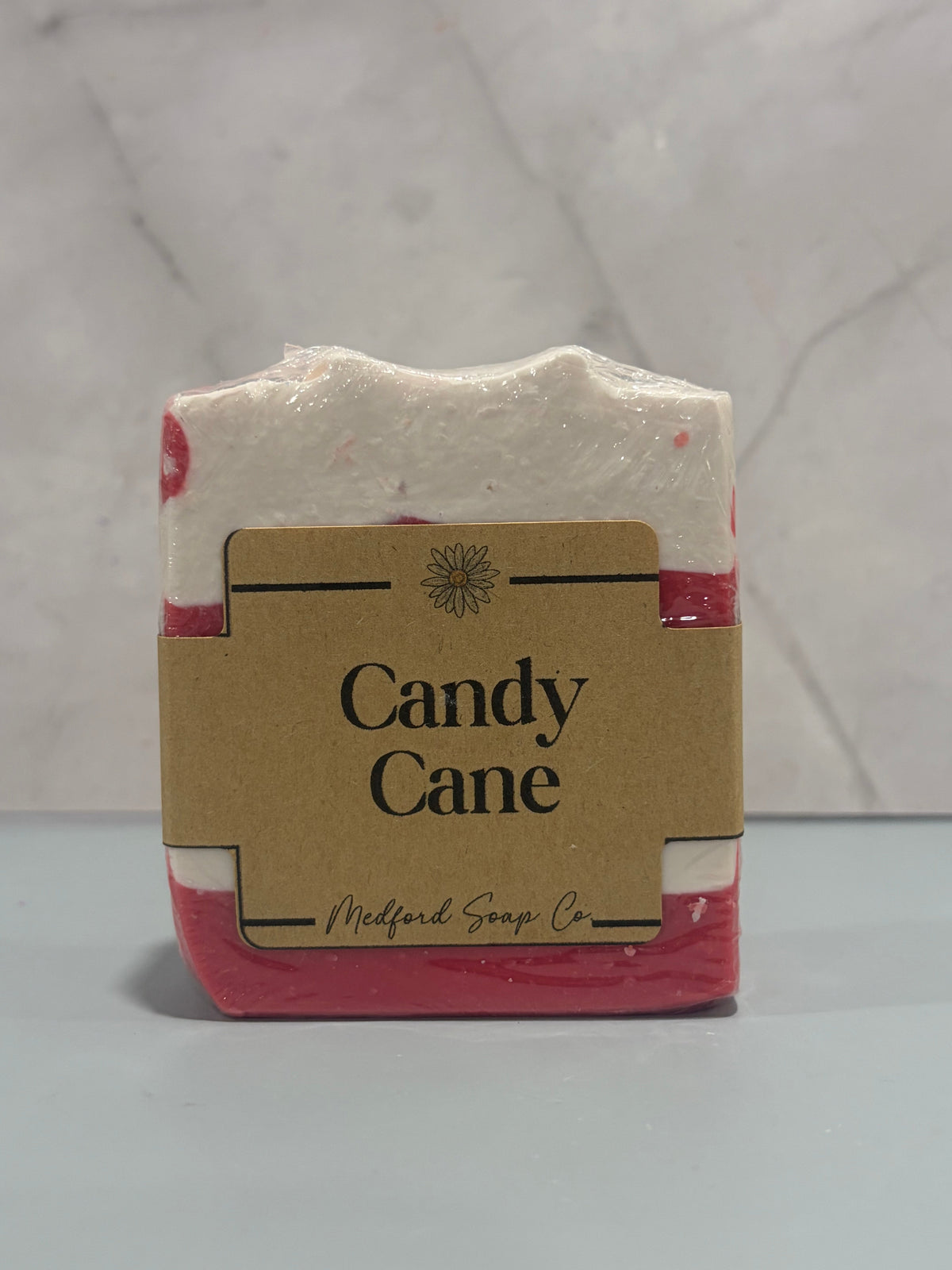 Candy Cane Peppermint Bar Soap