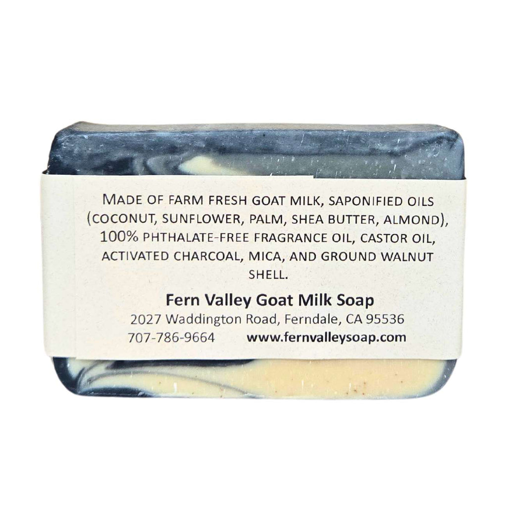 Knight Goat Milk Soap – Activated Charcoal Exfoliating Bar for Men