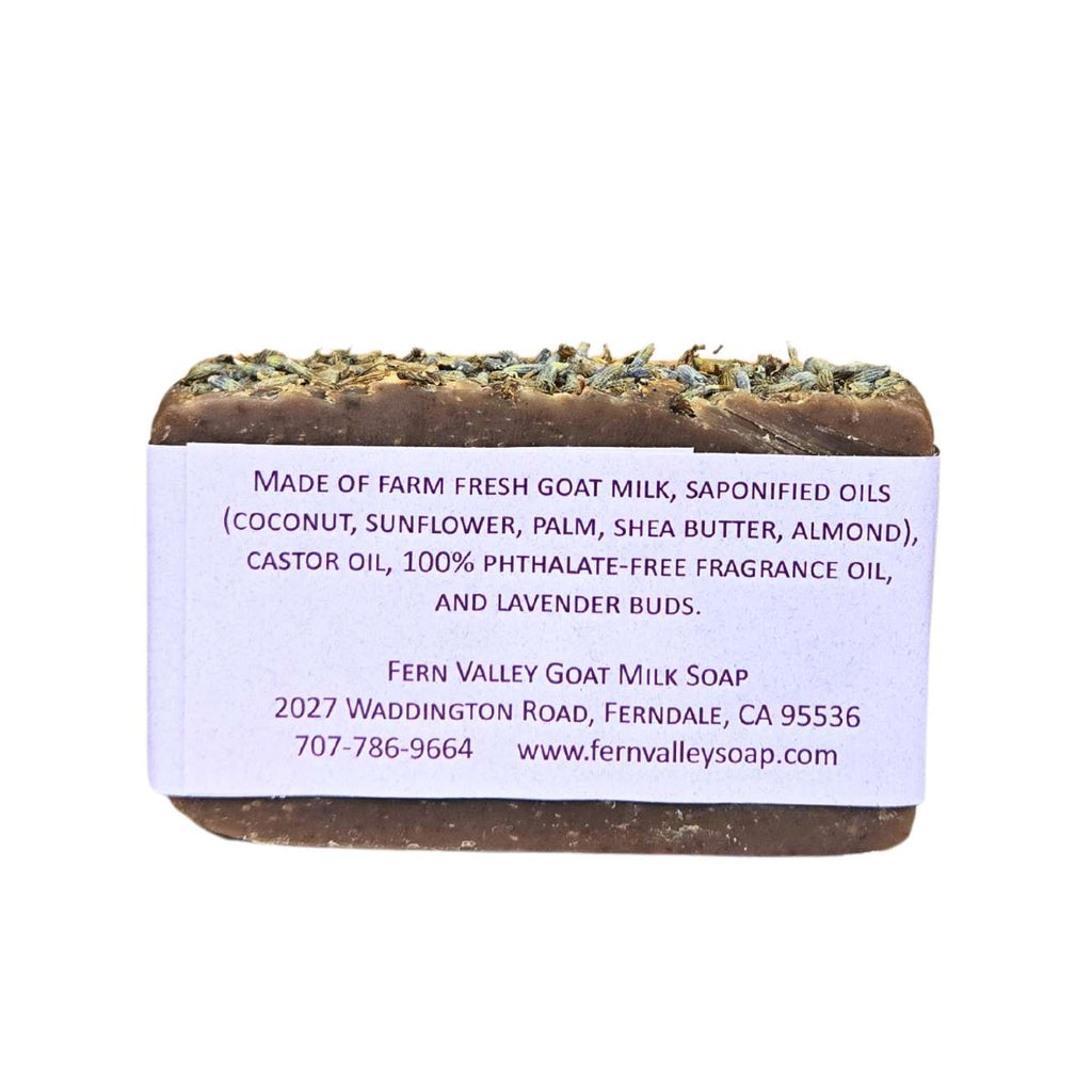 Lavender & Black Amber | Goat Milk Soap Bar | Sophisticated Floral Scent