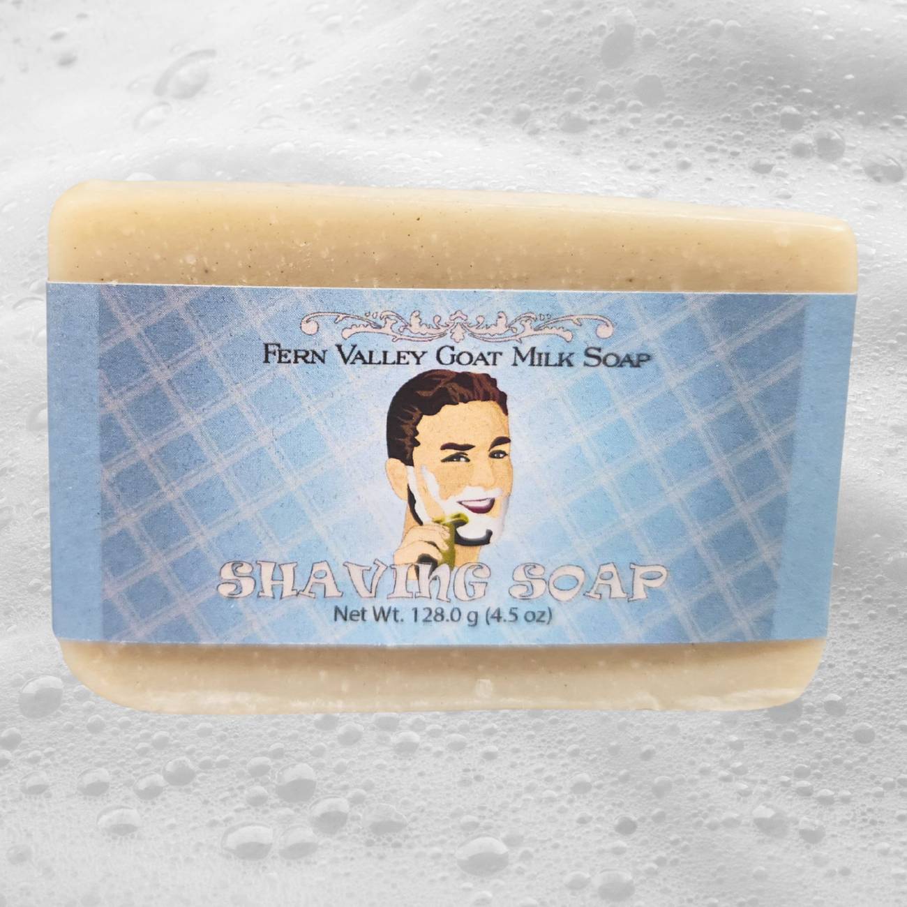 Knight | Goat Milk Shaving Soap Bar for Men | Close Shave & Moisturizing