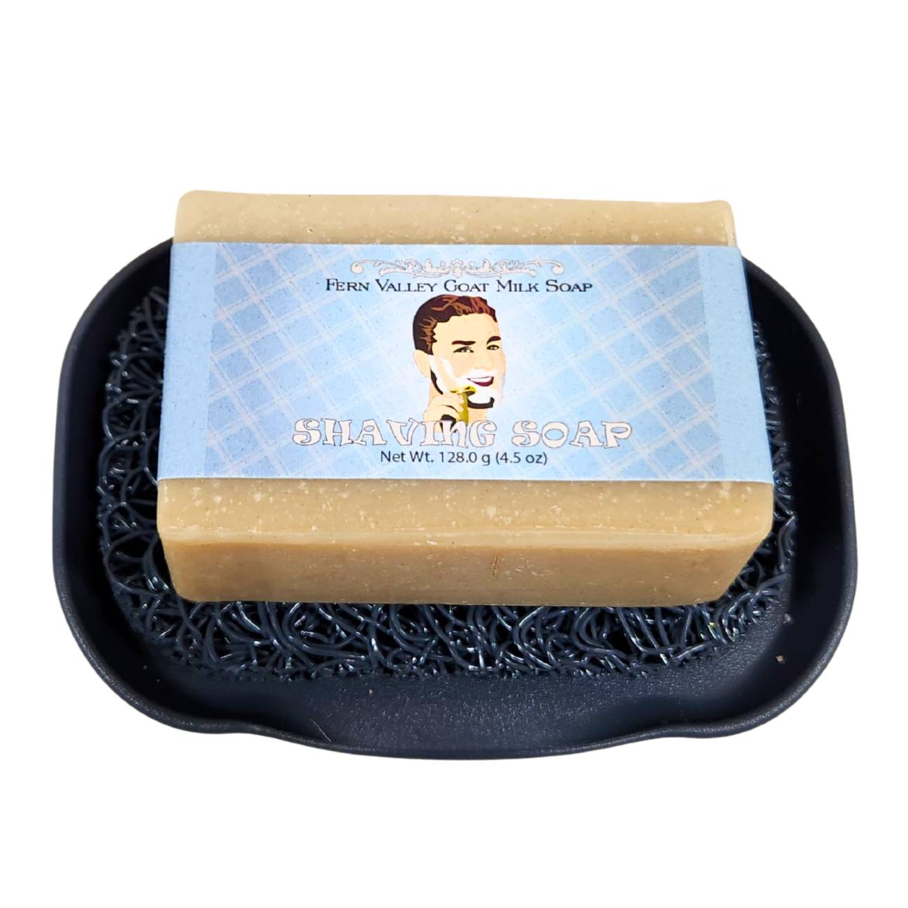 Knight | Goat Milk Shaving Soap Bar for Men | Close Shave & Moisturizing