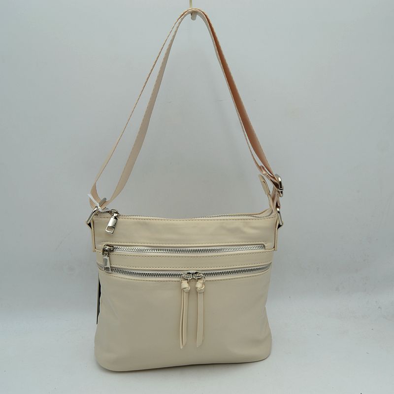 Multi-Zip Crossbody Bag