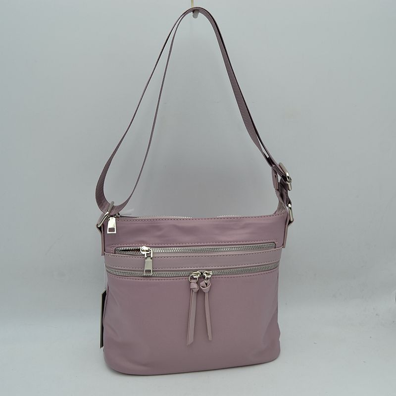Multi-Zip Crossbody Bag