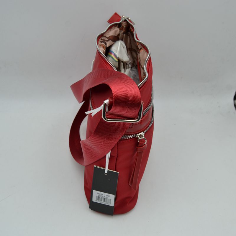 Multi-Zip Crossbody Bag