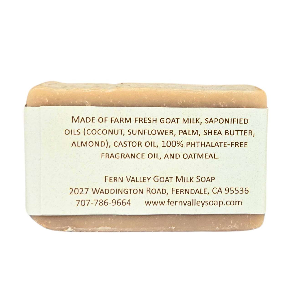 Oatmeal & Honey | Exfoliating Goat Milk Soap Bar | Creamy & Soothing