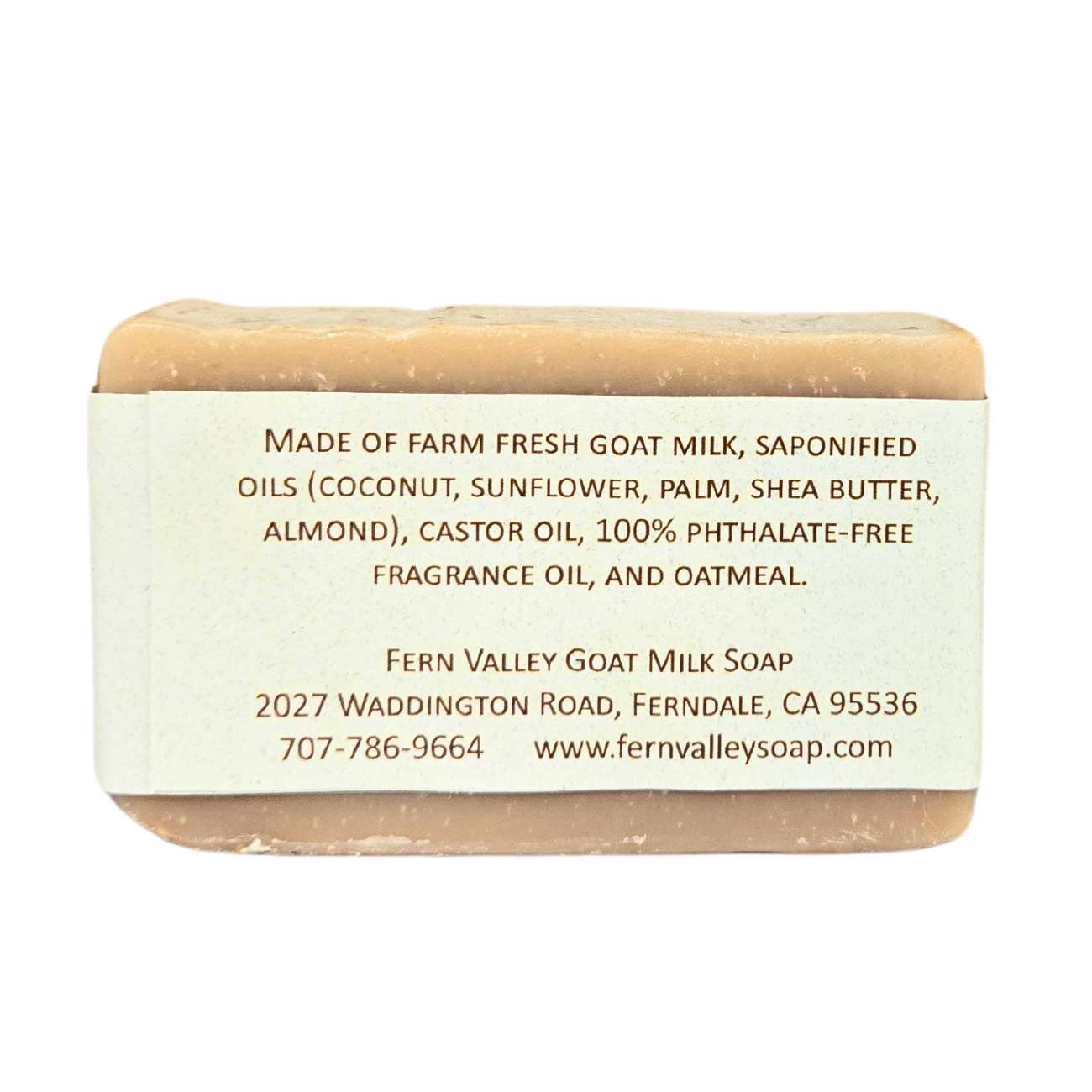 Oatmeal & Honey | Exfoliating Goat Milk Soap Bar | Creamy & Soothing