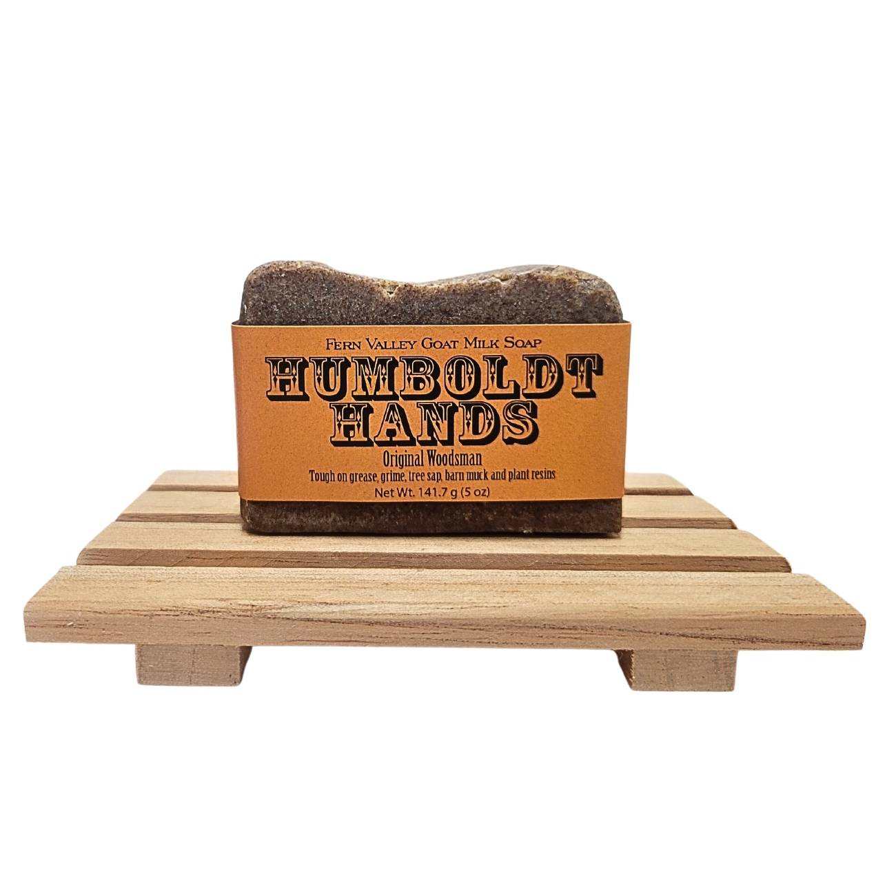 Humboldt Hands | Original Woodsman Heavy-Duty Goat Milk Hand Soap | 5 oz