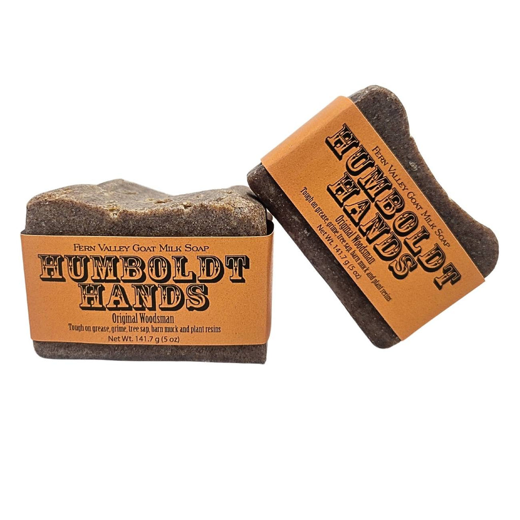 Humboldt Hands | Original Woodsman Heavy-Duty Goat Milk Hand Soap | 5 oz