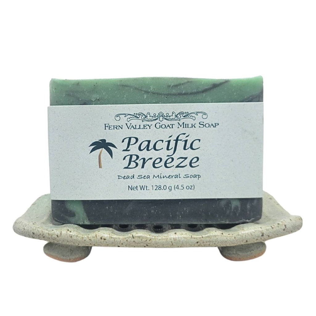 Pacific Breeze | Dead Sea Mineral Goat Milk Soap Bar | Fresh & Coastal
