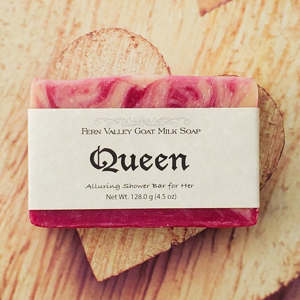 Queen | Goat Milk Shower Bar for Her | Sweet Floral & Vanilla