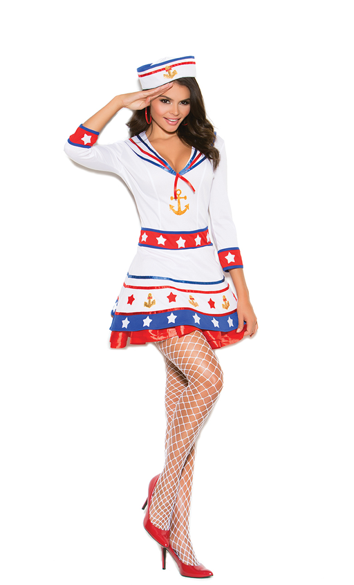 Anchors Away Sailor Costume Set
