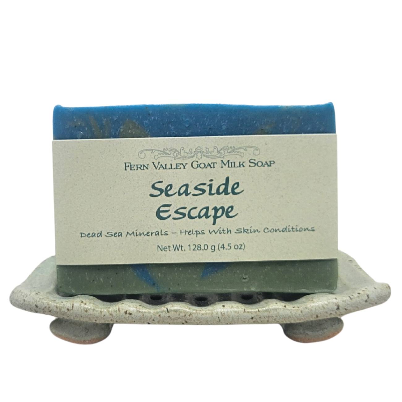 Seaside Escape Goat Milk Soap Bar – Dead Sea Minerals & Exfoliating Scrub