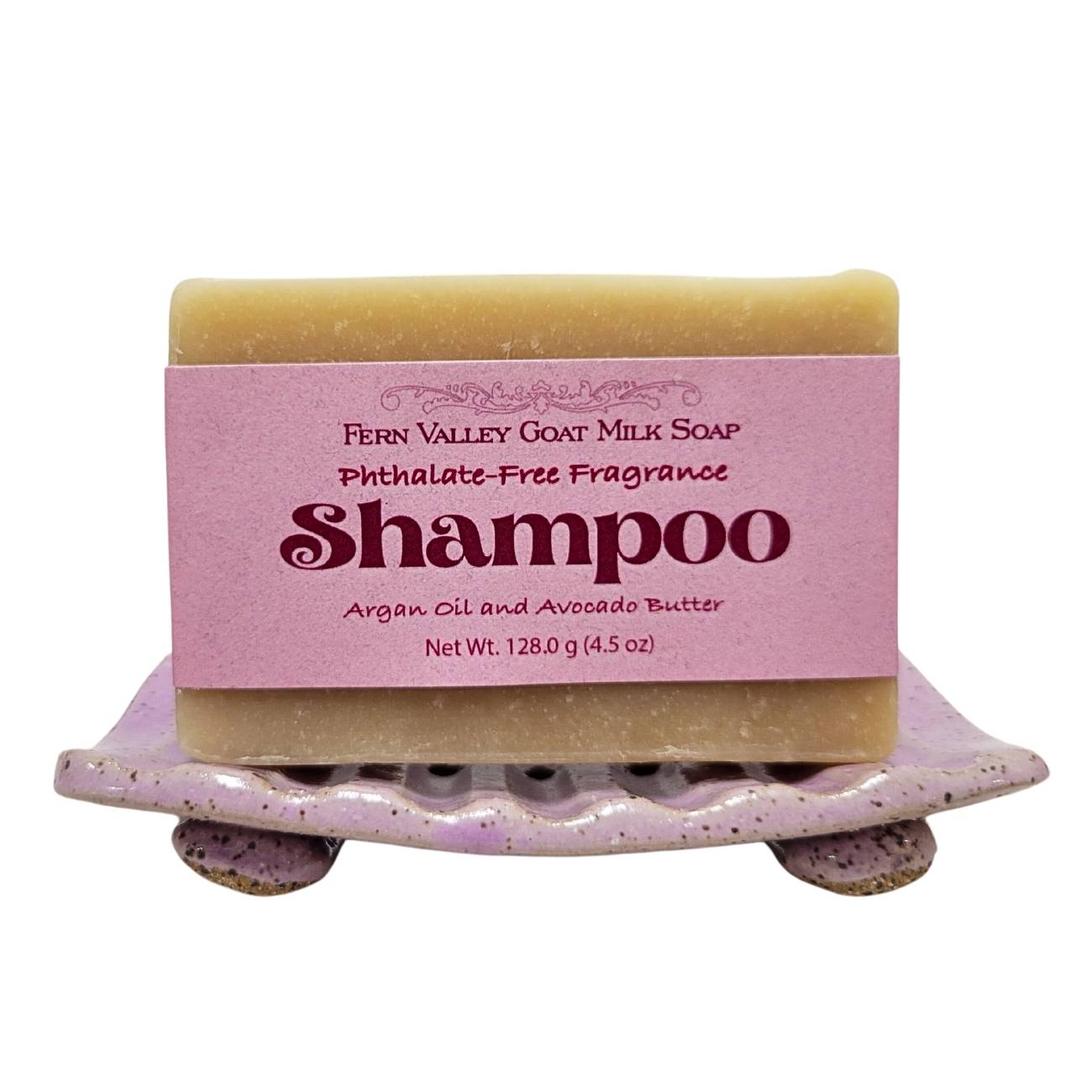 Flirty Floral | Goat Milk Shampoo Bar | Argan Oil & Avocado Butter