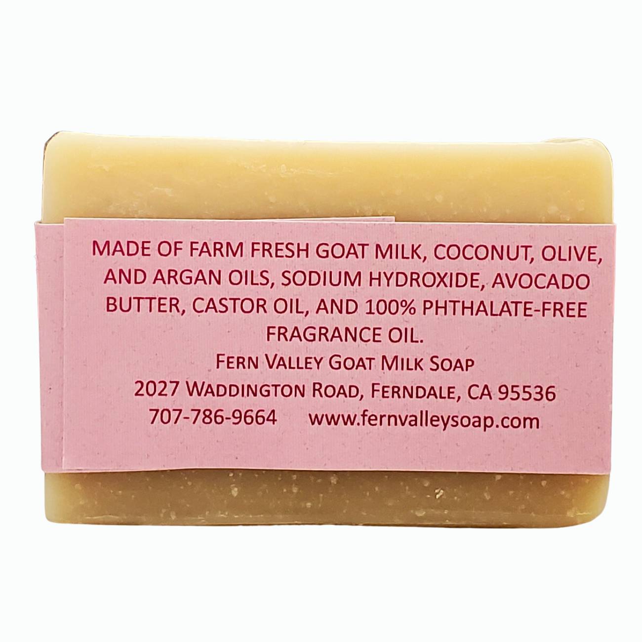 Flirty Floral | Goat Milk Shampoo Bar | Argan Oil & Avocado Butter