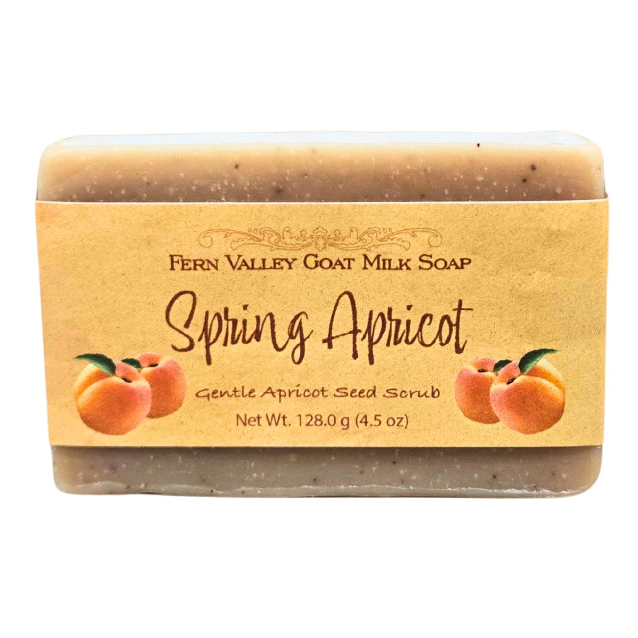 Spring Apricot | Exfoliating Goat Milk Soap Bar | Sweet & Fresh