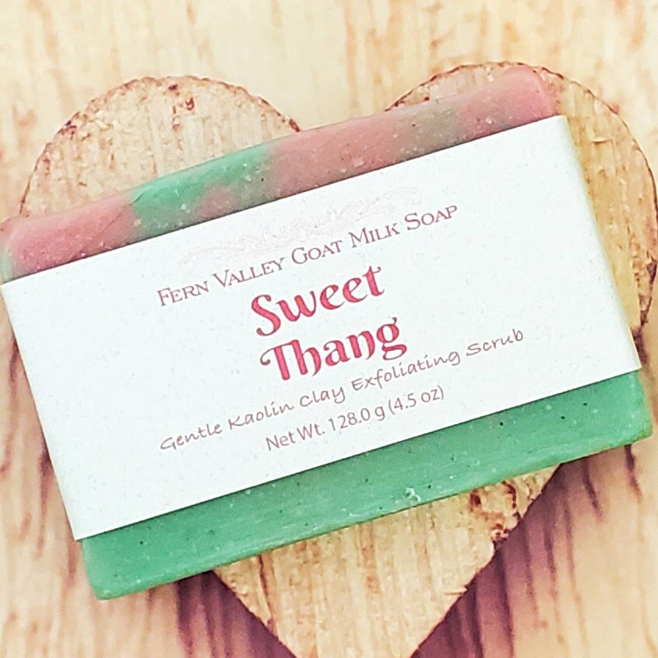 Sweet Thang Kaolin Clay Goat Milk Soap Bar – Exfoliating & Moisturizing