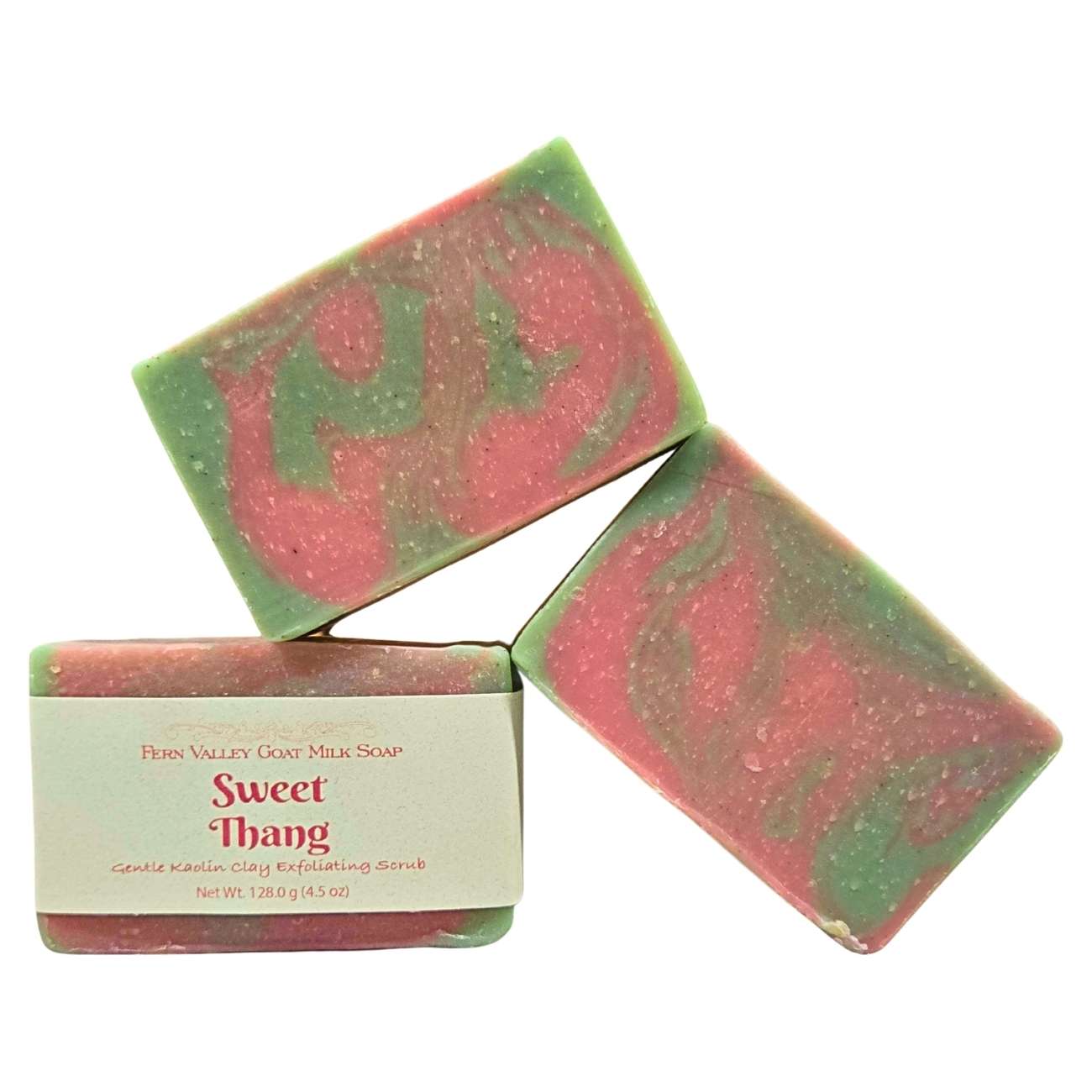 Sweet Thang Kaolin Clay Goat Milk Soap Bar – Exfoliating & Moisturizing