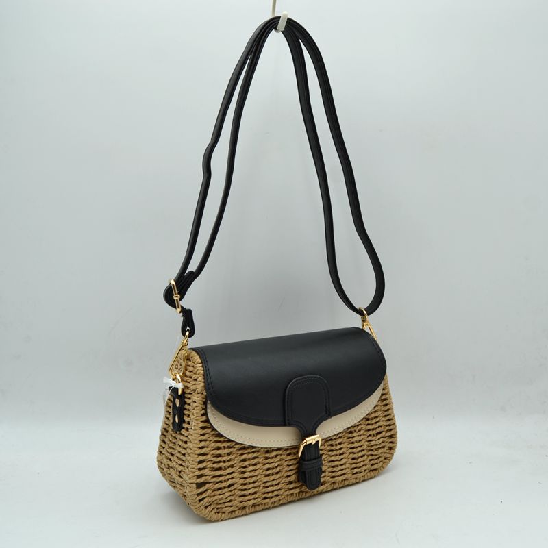 Studded Crescent Shoulder Bag