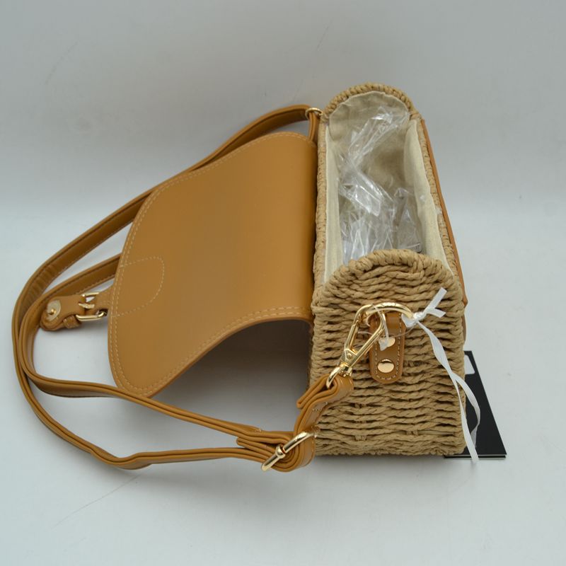 Studded Crescent Shoulder Bag