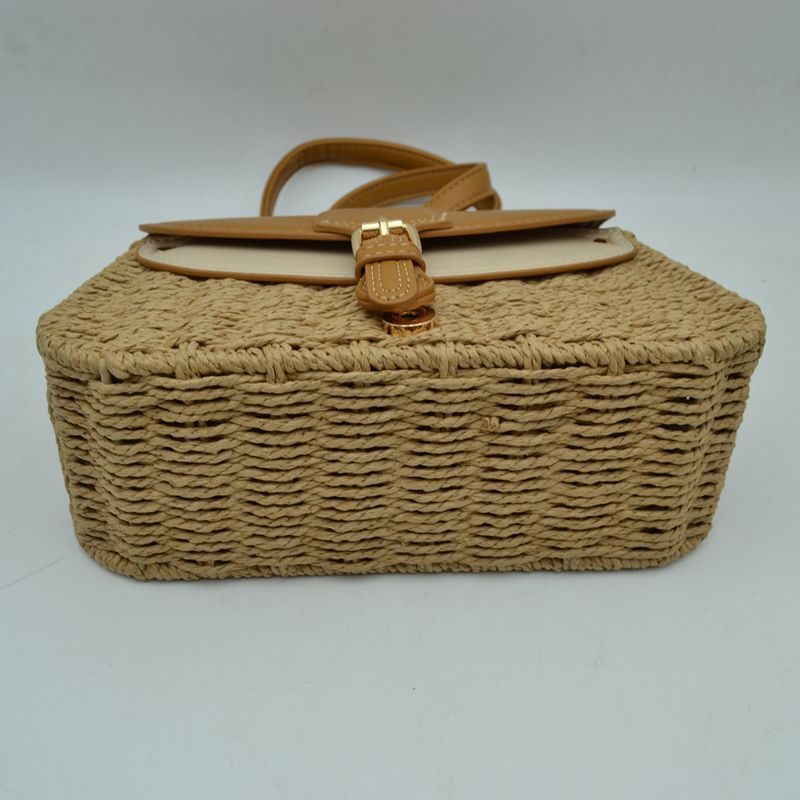 Studded Crescent Shoulder Bag