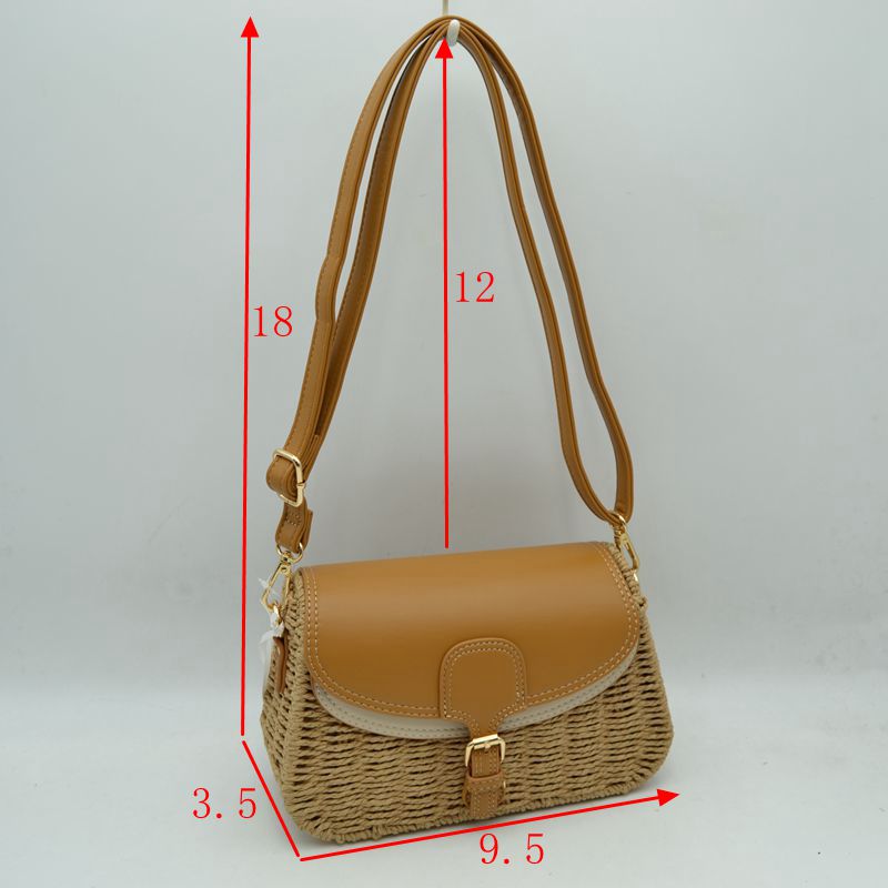 Studded Crescent Shoulder Bag